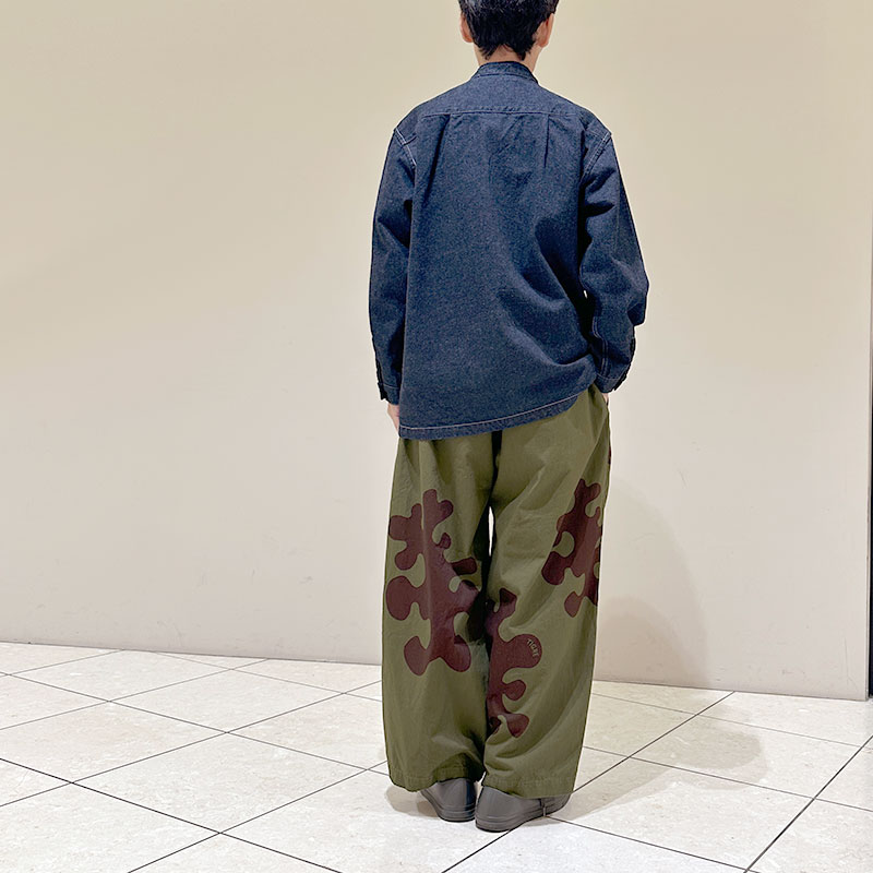 ティグルブロカンテ 12.75ozDenim タックシャツジャケット Indigo