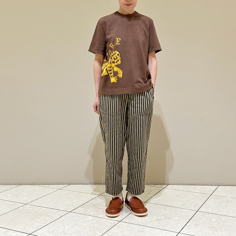 ティグルブロカンテ　ヒッコリータゴサク ロングパンツ unisex　