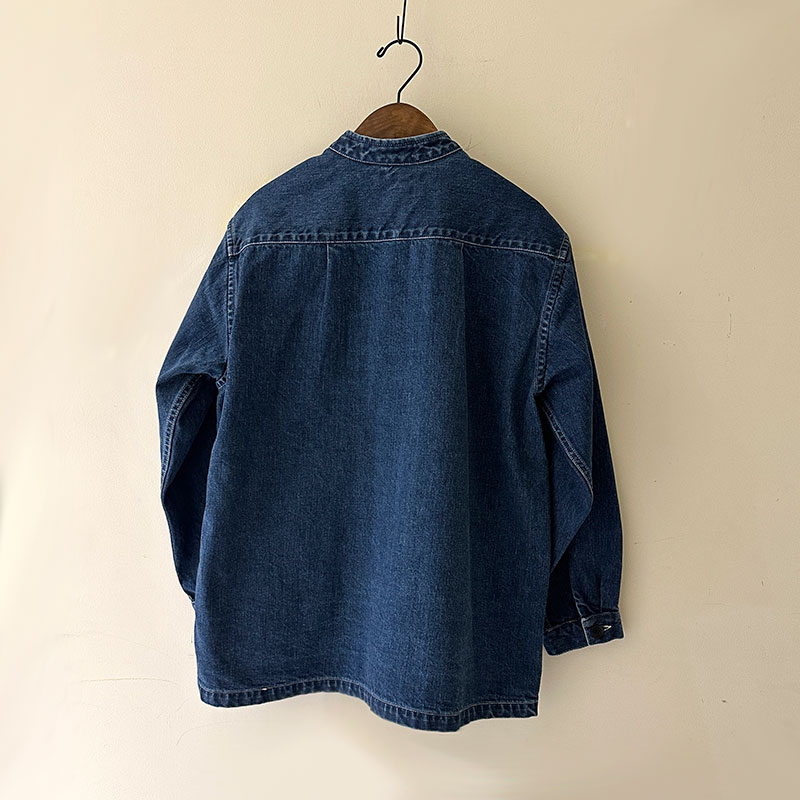 ティグルブロカンテ 12.75ozDenim タックシャツジャケット Fade
