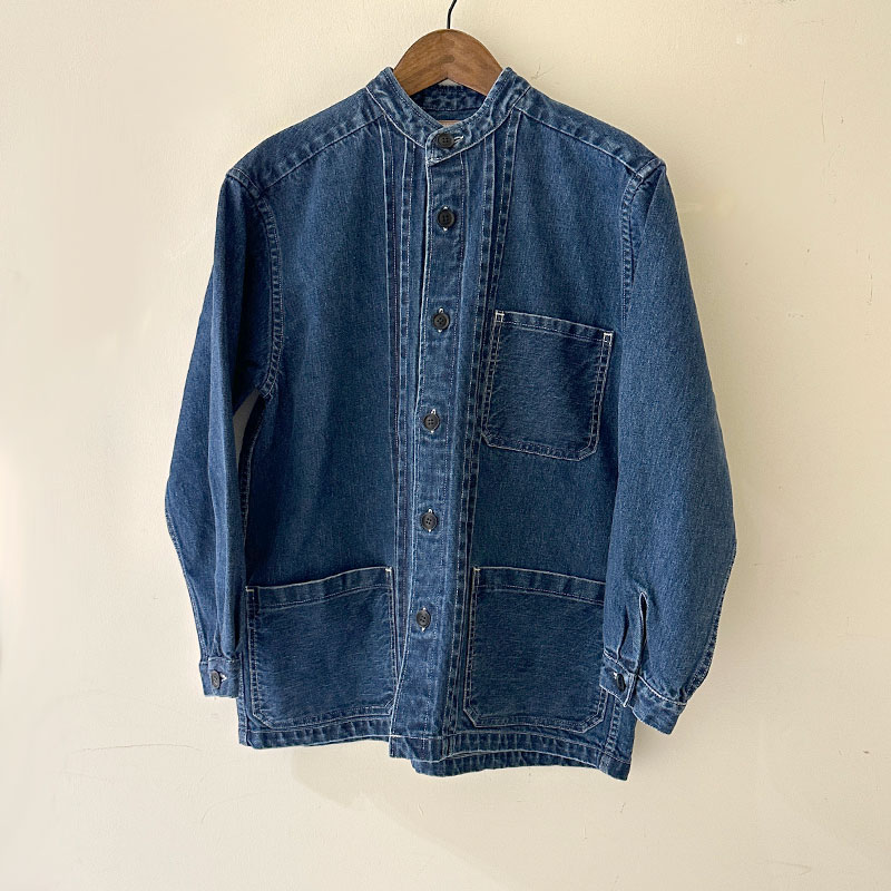 ティグルブロカンテ 12.75ozDenim タックシャツジャケット Fade