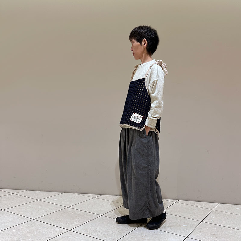 ティグルブロカンテ ネットワークニット キャミソール