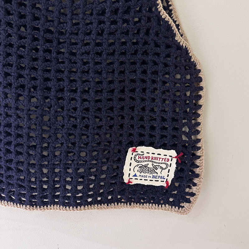 ティグルブロカンテ ネットワークニット キャミソール