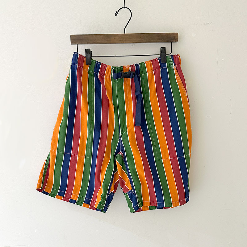 ティグルブロカンテ レインボーストライプ Easyショートパンツ unisex