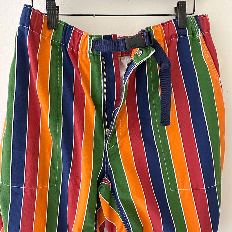ティグルブロカンテ レインボーストライプ Easyショートパンツ unisex