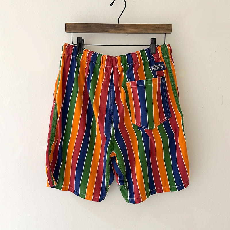 ティグルブロカンテ レインボーストライプ Easyショートパンツ unisex