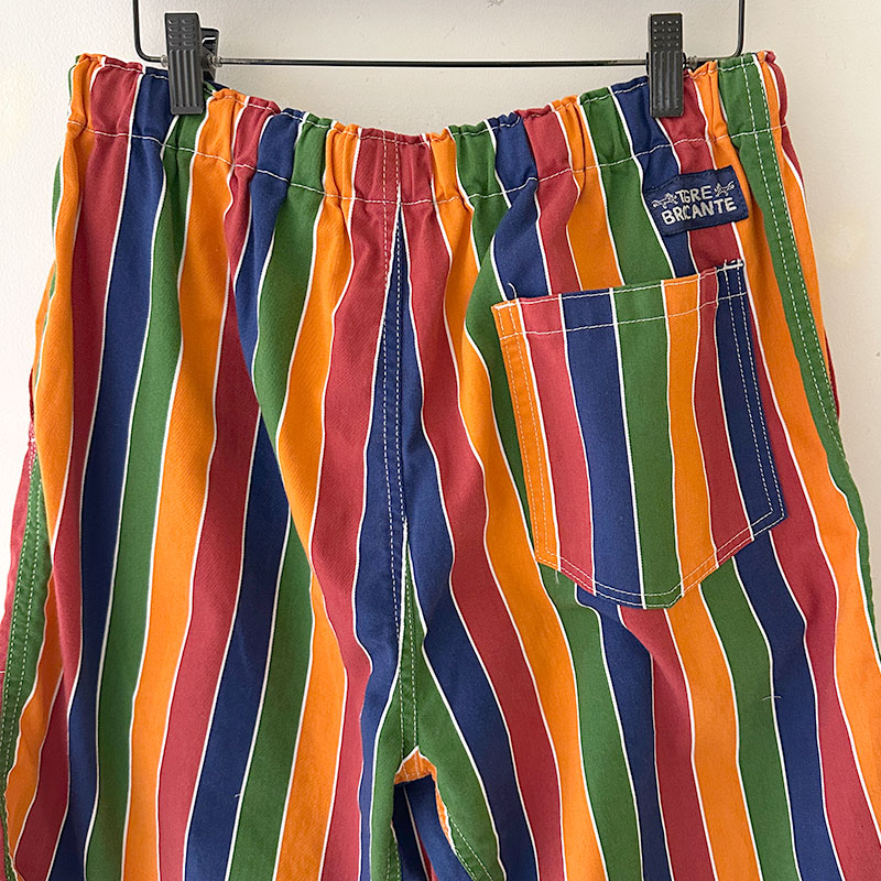 ティグルブロカンテ レインボーストライプ Easyショートパンツ unisex