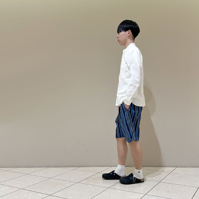 ティグルブロカンテ レインボーストライプ Easyショートパンツ unisex