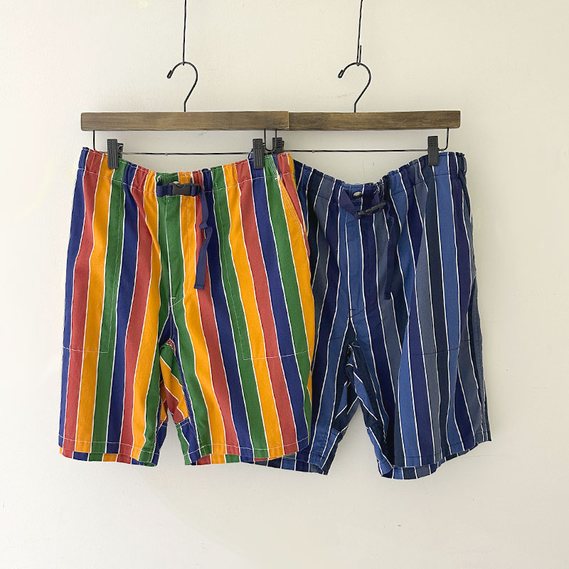 ティグルブロカンテ レインボーストライプ Easyショートパンツ unisex