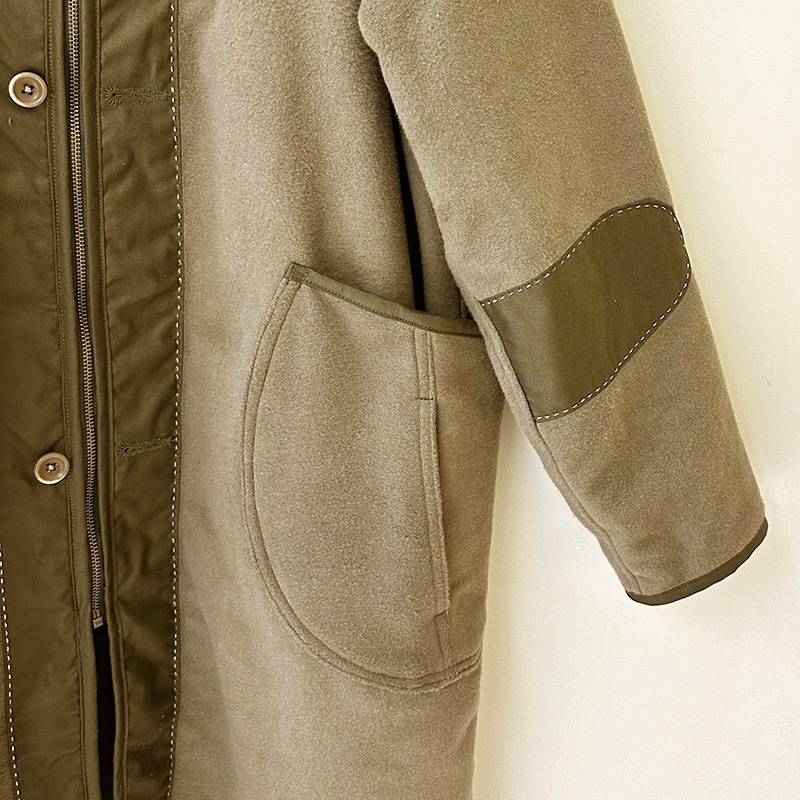 FUNSET OF ART ファンセットオブアート コットンフリースライナーコート