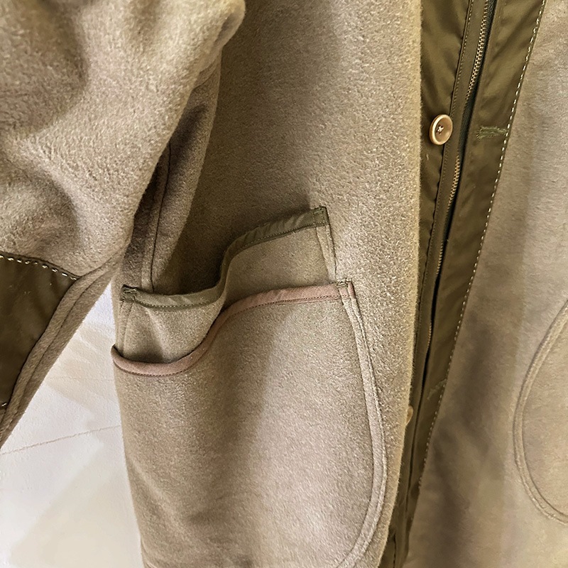 FUNSET OF ART ファンセットオブアート コットンフリースライナーコート