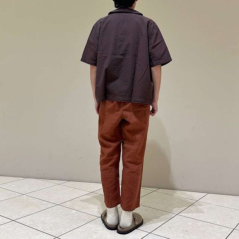 ティグルブロカンテ 40/1中密度リネン タゴサクパンツ unisex