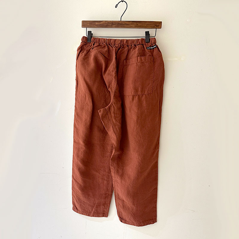 ティグルブロカンテ 40/1中密度リネン タゴサクパンツ unisex