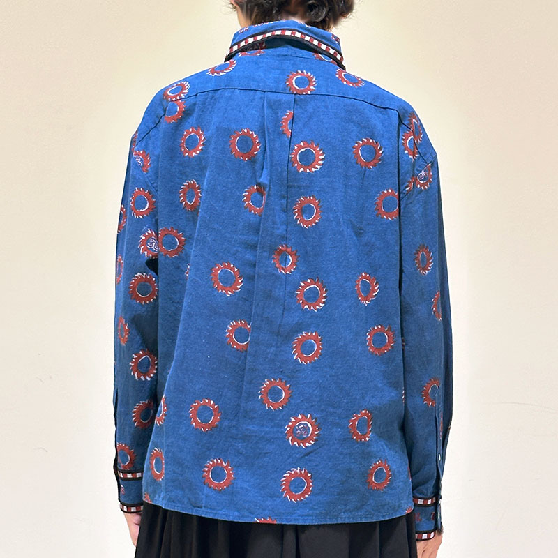 ティグルブロカンテ Le Soleil Print Regular Wide Shirt