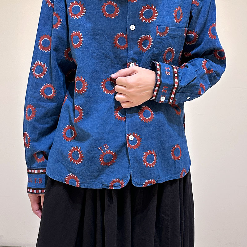 ティグルブロカンテ Le Soleil Print Regular Wide Shirt