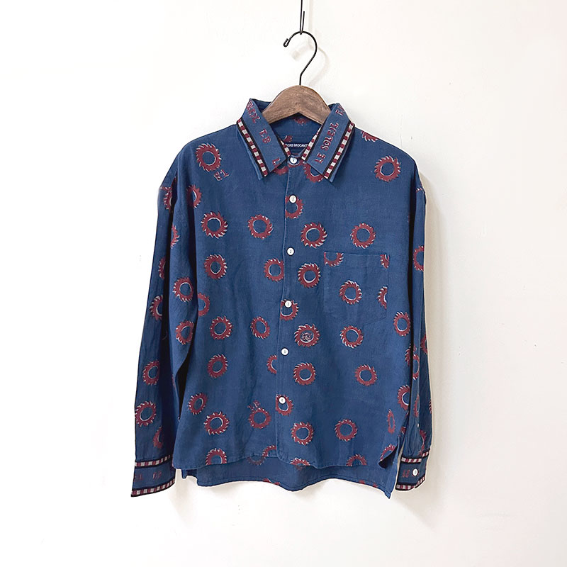 ティグルブロカンテ Le Soleil Print Regular Wide Shirt