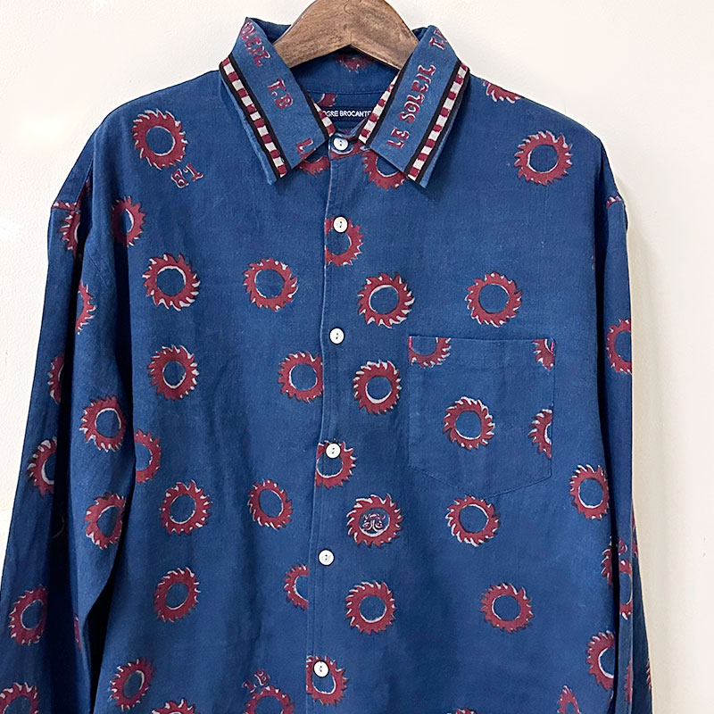 ティグルブロカンテ Le Soleil Print Regular Wide Shirt