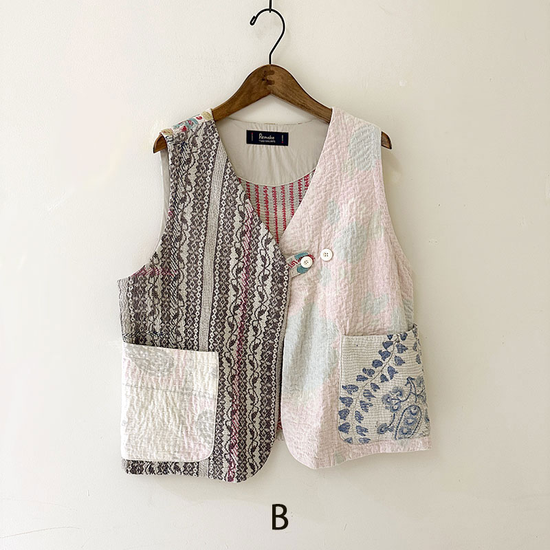 ティグルブロカンテ ヴィンテージカンタMix Bigポケットベスト