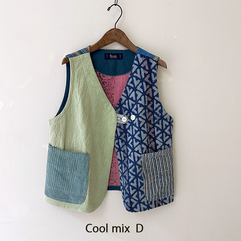 ティグルブロカンテ ヴィンテージカンタMix Bigポケットベスト