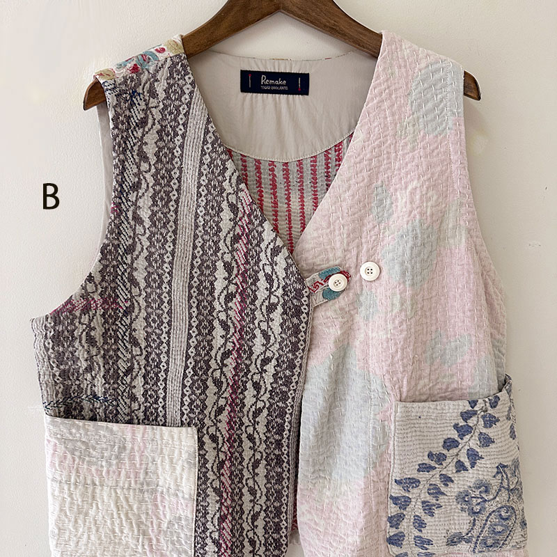 ティグルブロカンテ ヴィンテージカンタMix Bigポケットベスト