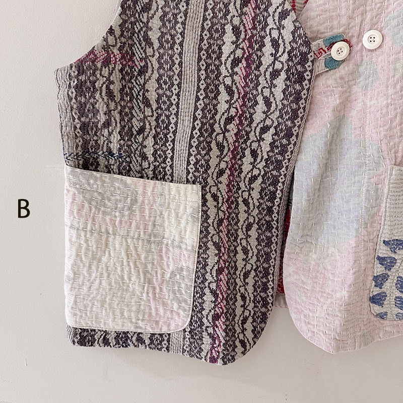 ティグルブロカンテ ヴィンテージカンタMix Bigポケットベスト