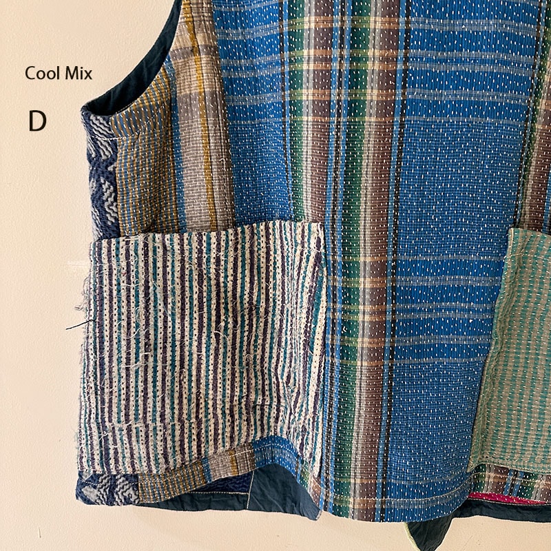 ティグルブロカンテ ヴィンテージカンタMix Bigポケットベスト