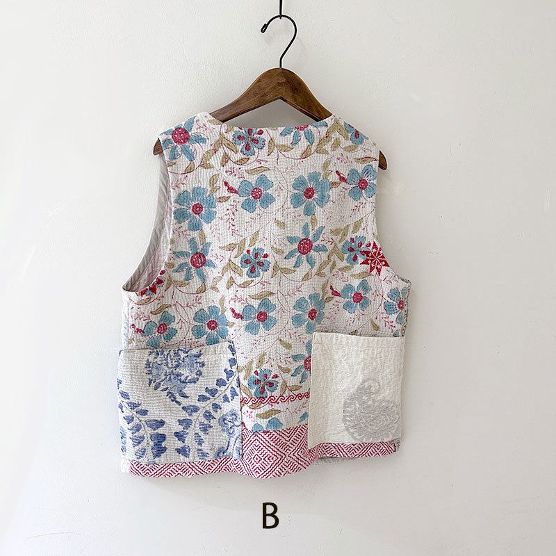 ティグルブロカンテ ヴィンテージカンタMix Bigポケットベスト