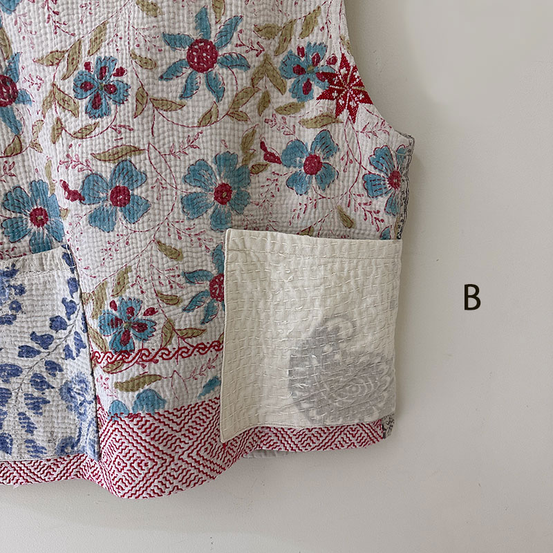 ティグルブロカンテ ヴィンテージカンタMix Bigポケットベスト