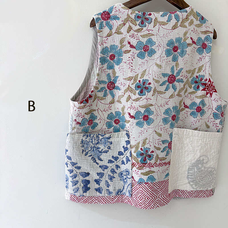 ティグルブロカンテ ヴィンテージカンタMix Bigポケットベスト