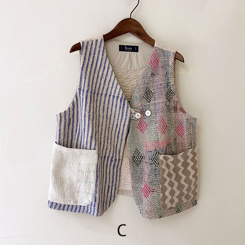 ティグルブロカンテ ヴィンテージカンタMix Bigポケットベスト