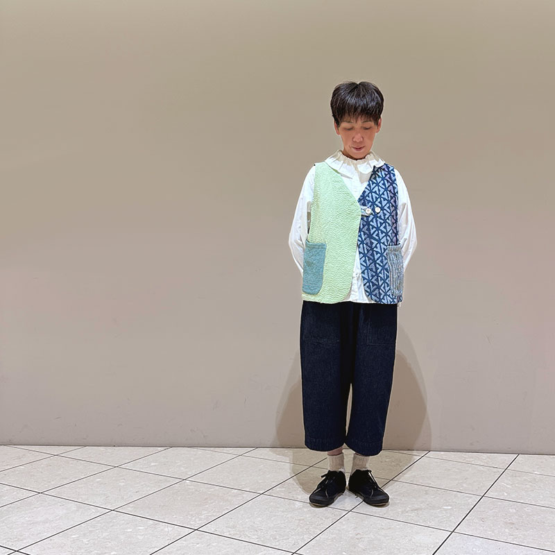 ティグルブロカンテ ヴィンテージカンタMix Bigポケットベスト