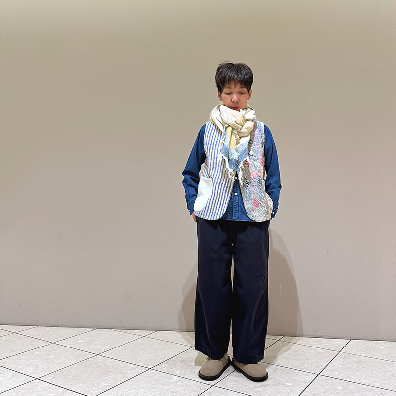 ティグルブロカンテ ヴィンテージカンタMix Bigポケットベスト