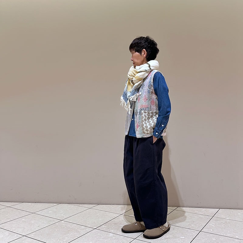 ティグルブロカンテ ヴィンテージカンタMix Bigポケットベスト