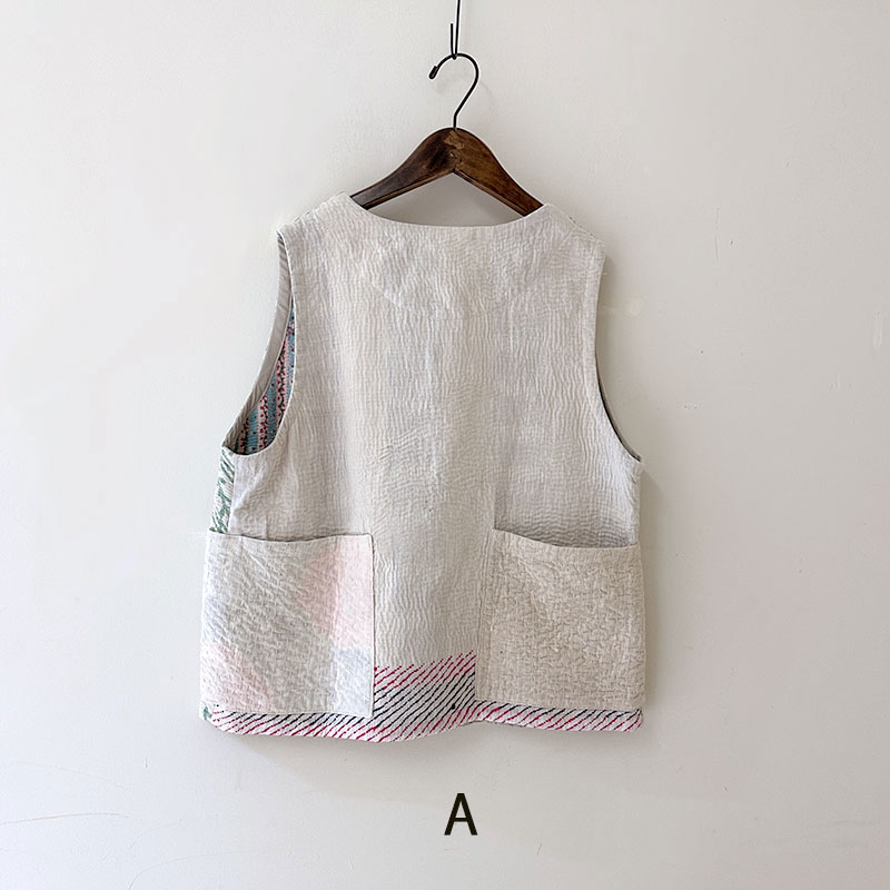 ティグルブロカンテ ヴィンテージカンタMix Bigポケットベスト