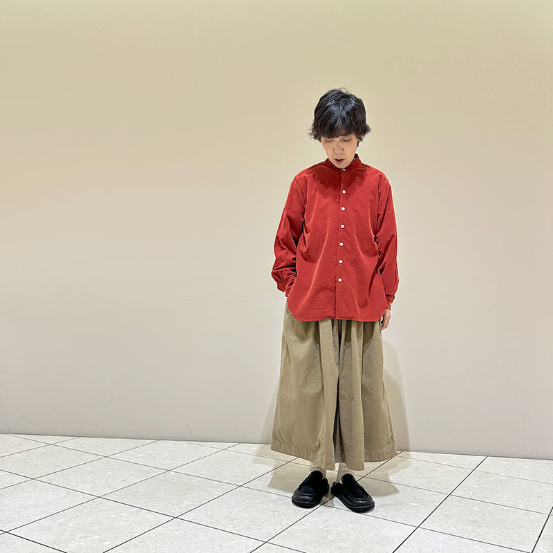 ティグルブロカンテ 東炊きシャツコール Tomboy ロングシャツ