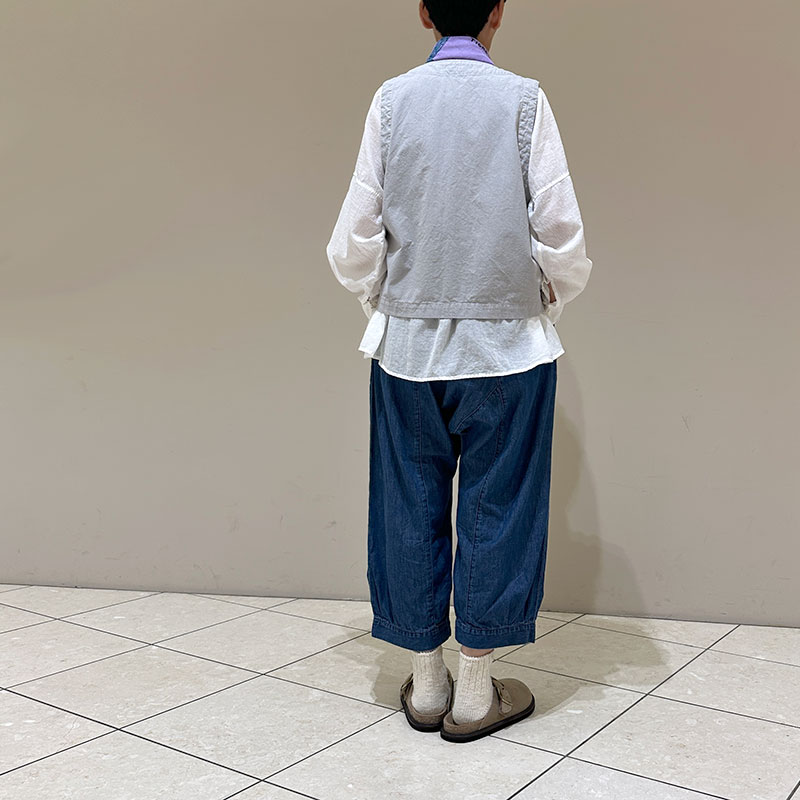 ティグルブロカンテ 6オンスデニム ムエタイ8分丈パンツ