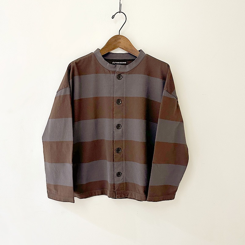 ティグルブロカンテ ワイドピッチボーダー ヤッコカーディガン unisex