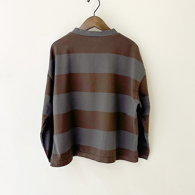 ティグルブロカンテ ワイドピッチボーダー ヤッコカーディガン unisex