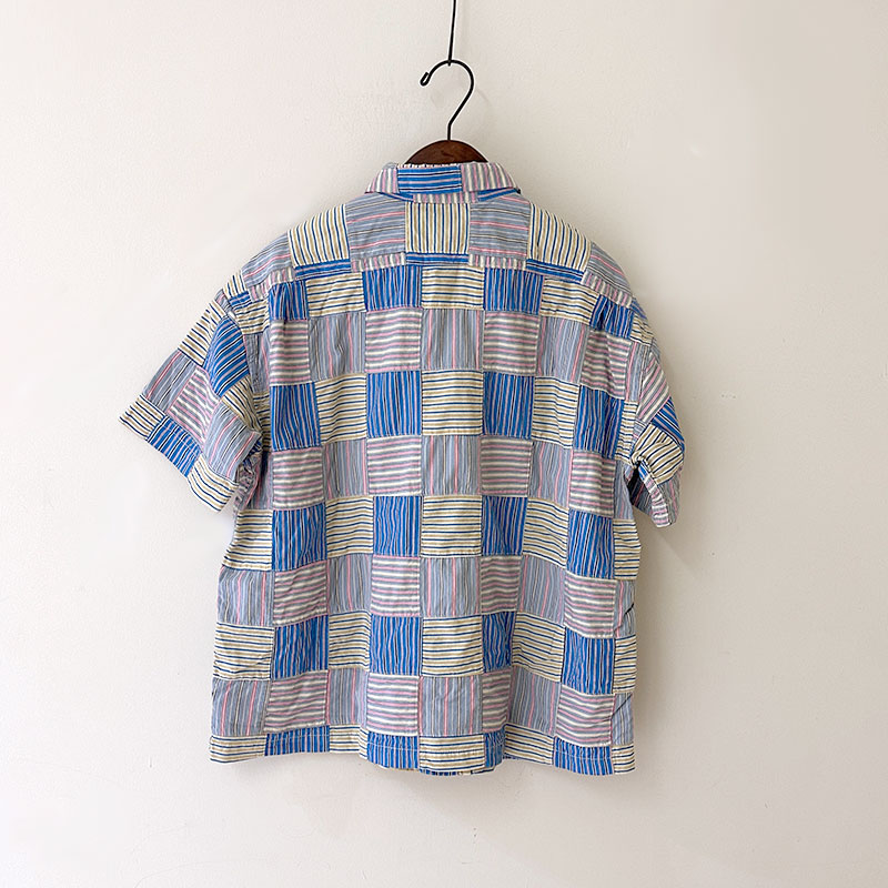 ティグルブロカンテ ストライプパッチ ベニスビーチ S/Sシャツ unisex