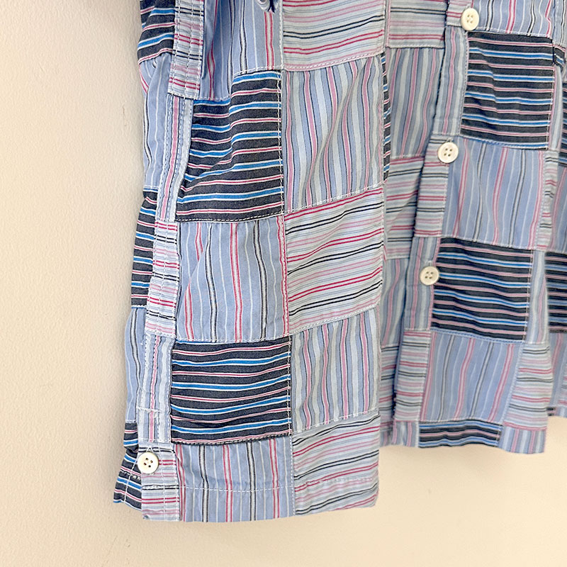 ティグルブロカンテ ストライプパッチ ベニスビーチ S/Sシャツ unisex