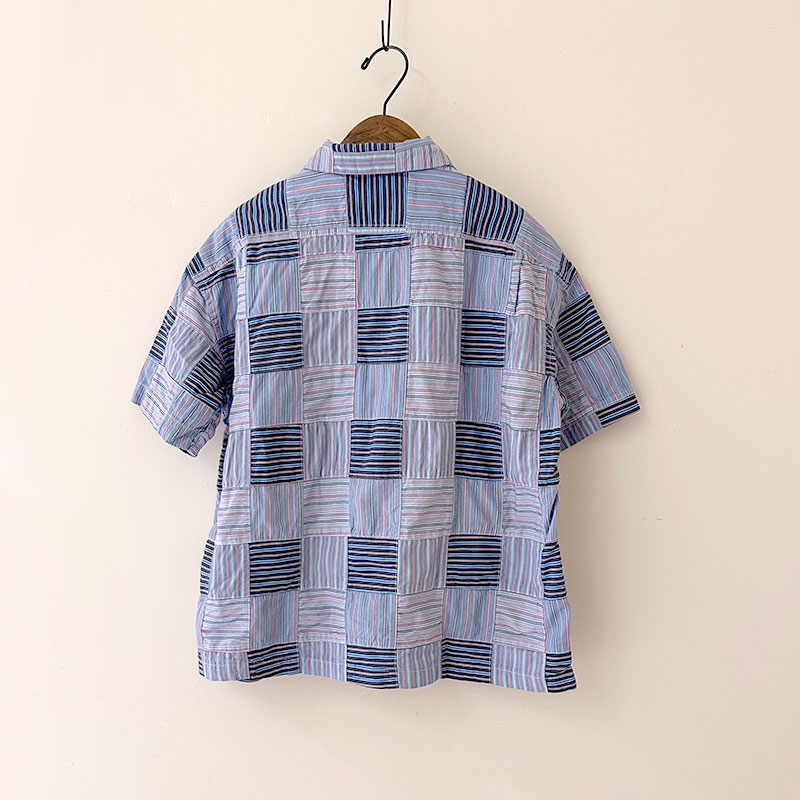 ティグルブロカンテ ストライプパッチ ベニスビーチ S/Sシャツ unisex