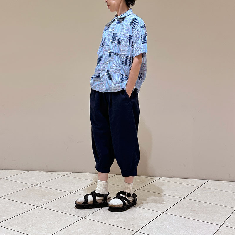 ティグルブロカンテ ストライプパッチ ベニスビーチ S/Sシャツ unisex