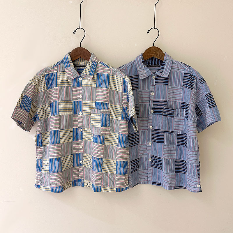 ティグルブロカンテ ストライプパッチ ベニスビーチ S/Sシャツ unisex