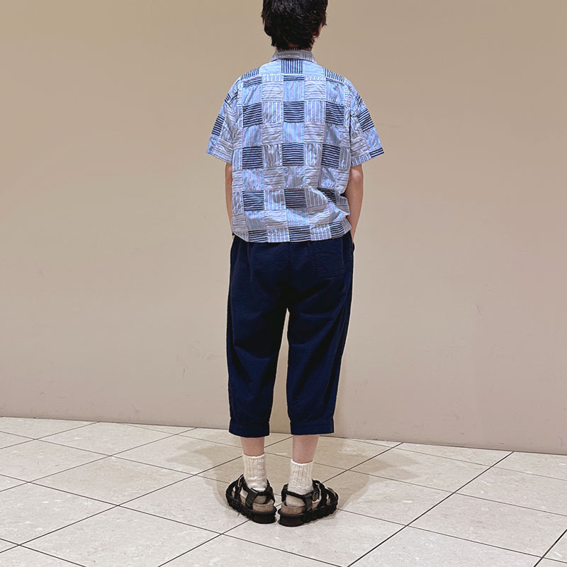 ティグルブロカンテ ストライプパッチ ベニスビーチ S/Sシャツ unisex