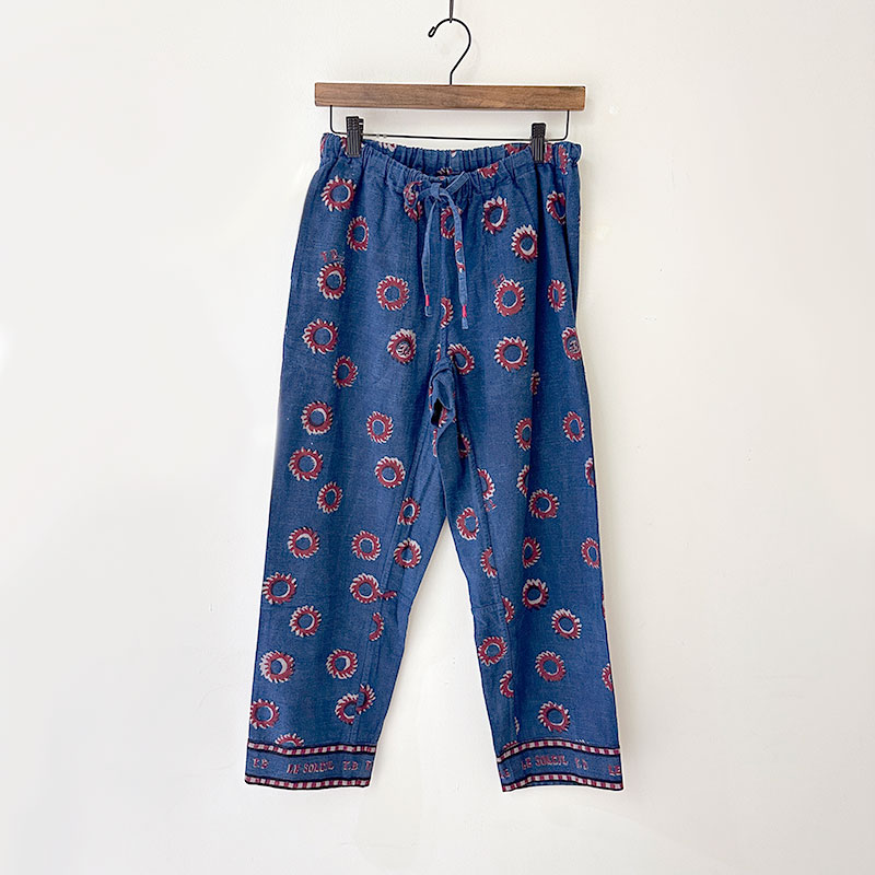 ティグルブロカンテ Le Soleil プリント タゴサクロングパンツ unisex