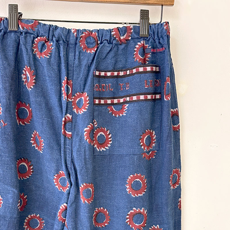 ティグルブロカンテ Le Soleil プリント タゴサクロングパンツ unisex