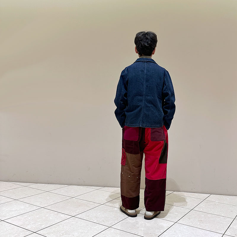 ティグルブロカンテ ユーロコールシャツ ボースンダブルニー パンツ unisex