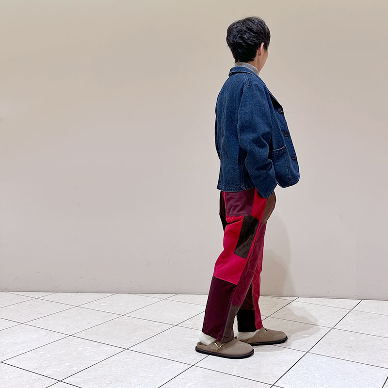ティグルブロカンテ ユーロコールシャツ ボースンダブルニー パンツ unisex