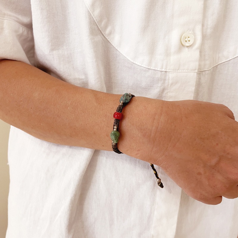 ティグルブロカンテ 2ターコイズ ブレスレット | TIGRE BROCANTE,雑貨