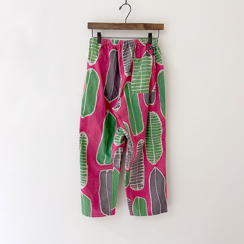 ティグルブロカンテ 南国の葉Batik タゴサクパンツ unisex