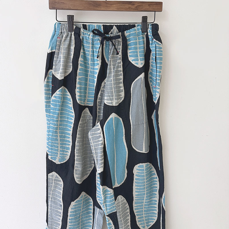 ティグルブロカンテ 南国の葉Batik タゴサクパンツ unisex
